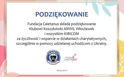 Klub koszykówki – dziękujemy
